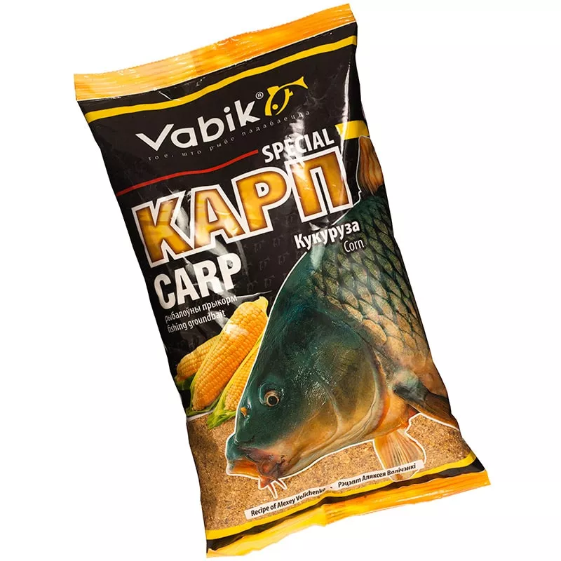 Прикормка Vabik Special 1 кг Карп кукуруза
