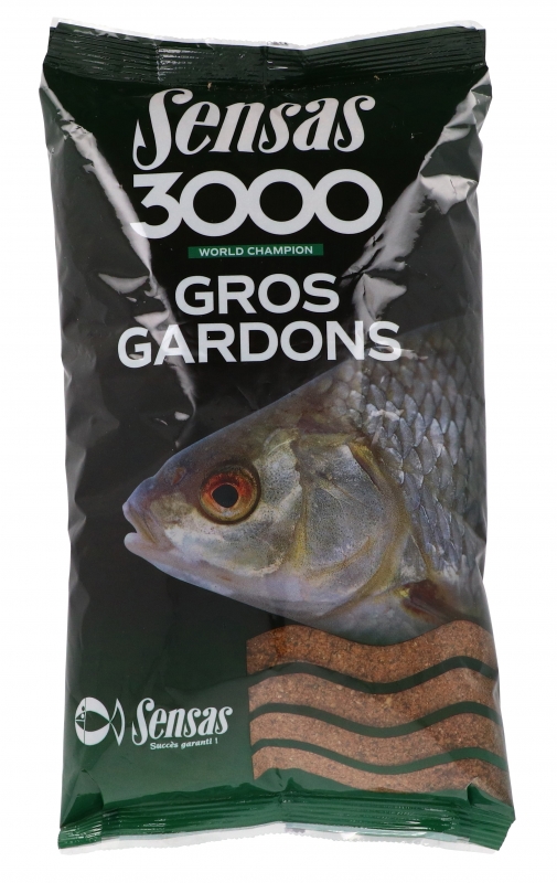 Прикормка Sensas 3000 GROS GARDONS 1кг