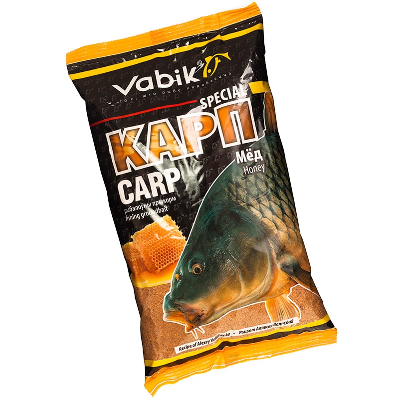 Прикормка Vabik Special 1 кг Карп мед