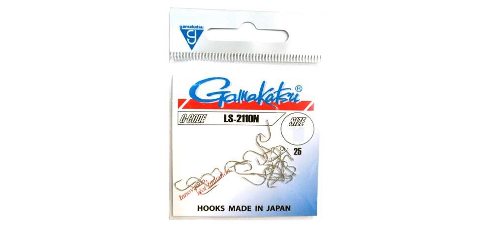 Крючки Gamakatsu Hook LS-2110N Nickel №14 25шт